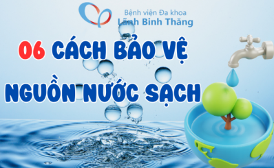 (HCDC) 06 cách bảo vệ nguồn nước sạch